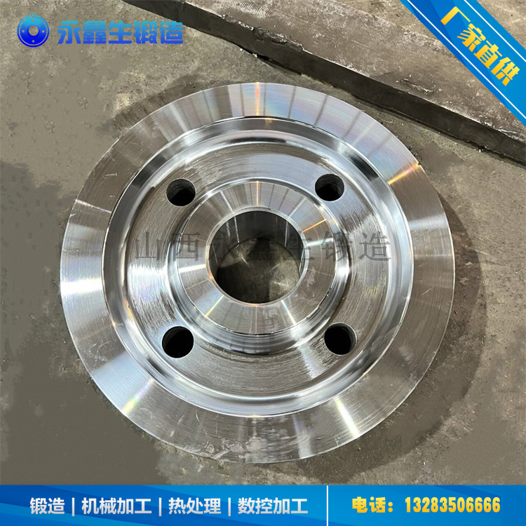鍛造52CrNiMo車輪鍛件